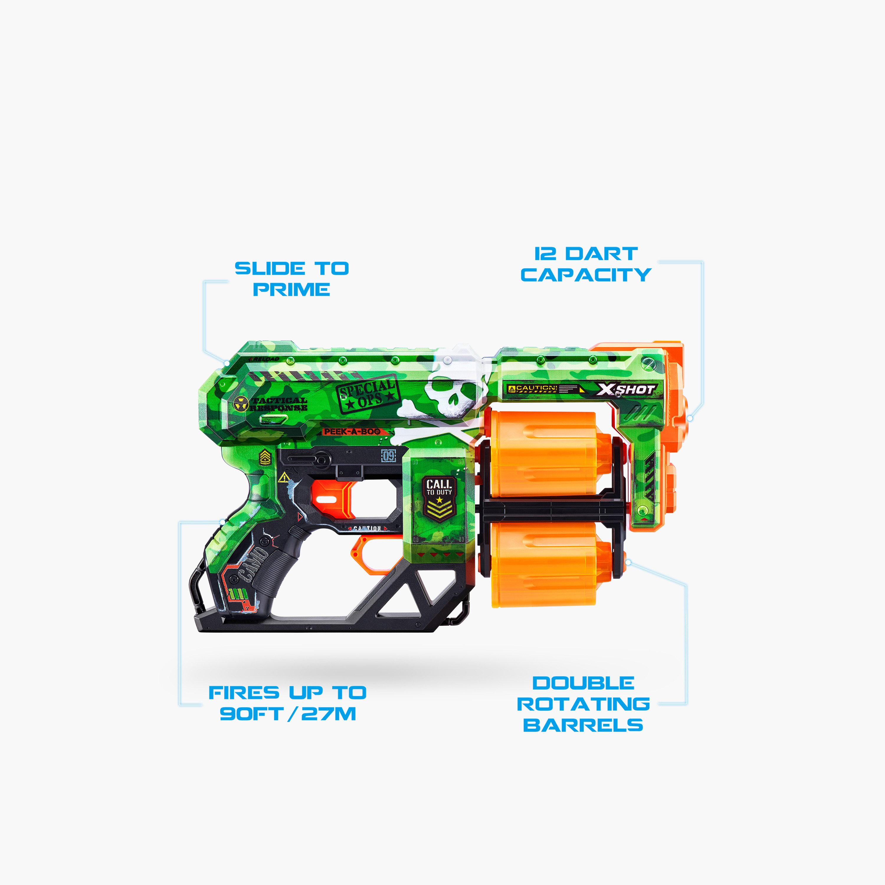 X-Shot Assorted Skins Dread Blaster Toy-toys-outdoor-gunsandfoamblasters-image-5