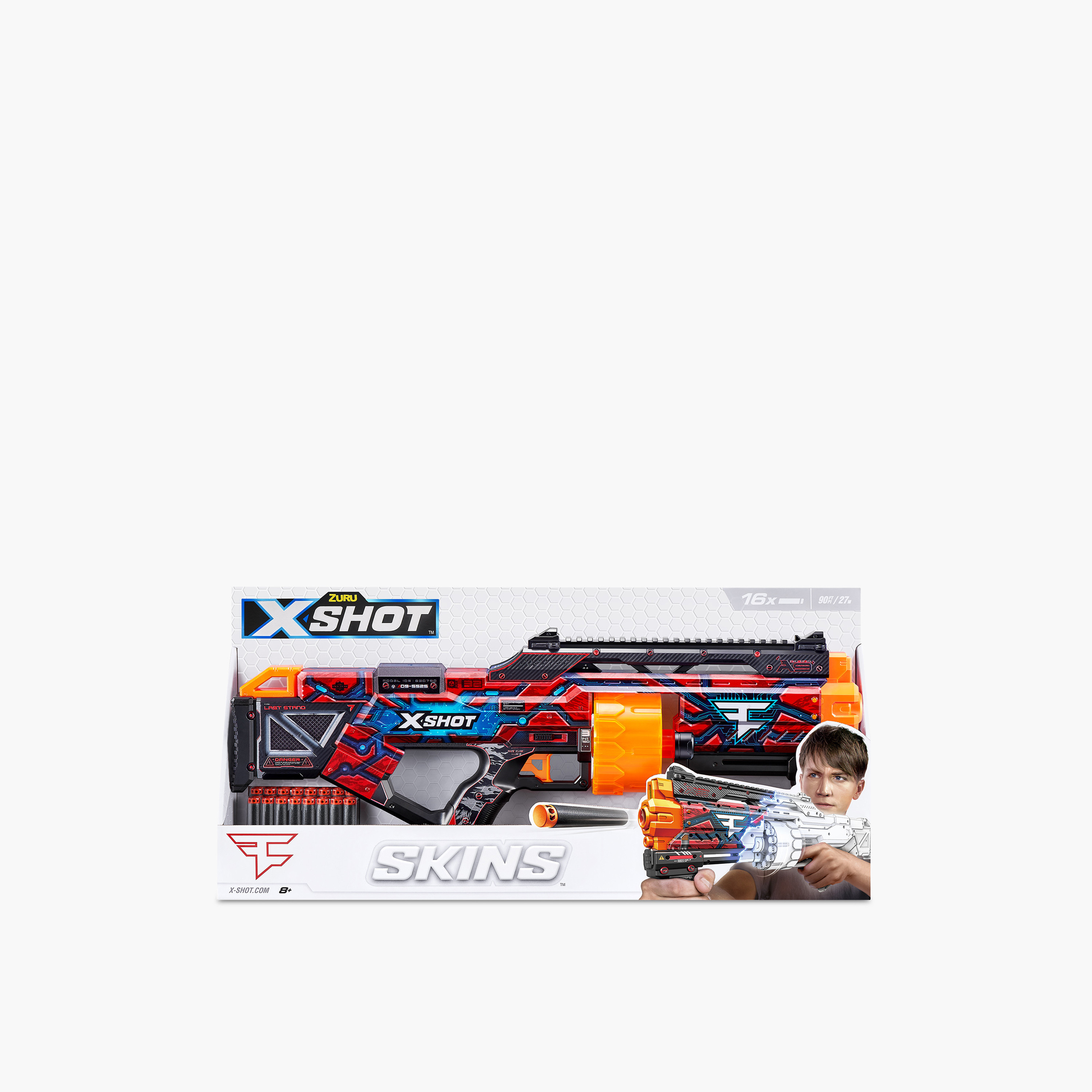 X-Shot Skins Last Stand Assorted Blaster and Dart Set-toys-outdoor-gunsandfoamblasters-image-5