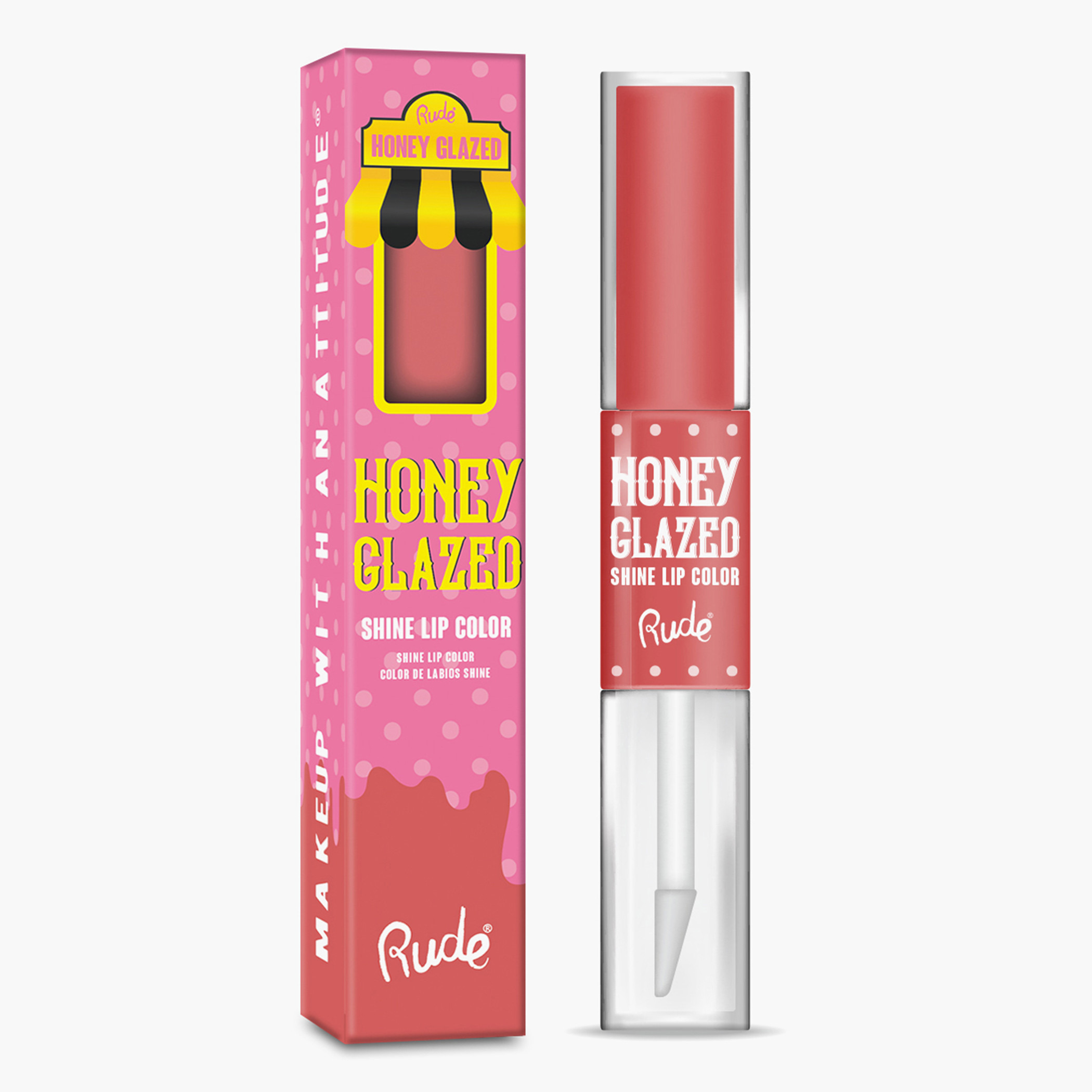 Rude Honey Glazed Shine Lip Color-beautyandpersonalcare-makeup-lips-lipsticks-image-2