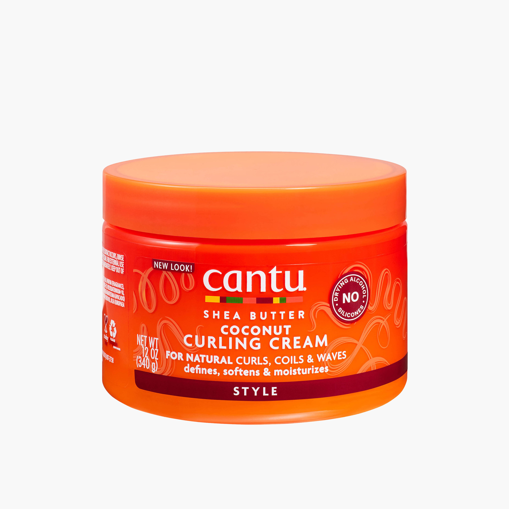 Cantu Shea Butter Coconut Curling Cream - 340 g-beautyandpersonalcare-hair-haircare-hairmasksandcreams-image-1