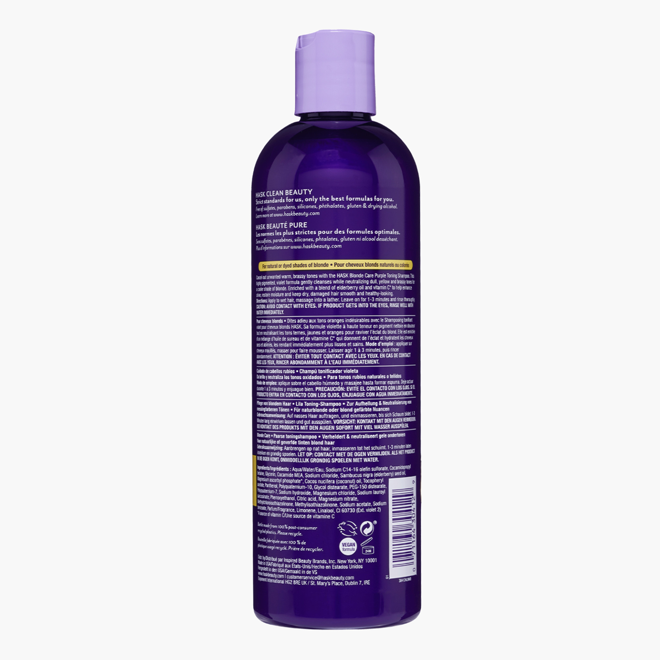 HASK Blonde Care Purple Toning Shampoo - 355 ml-beautyandpersonalcare-hair-haircare-shampoos-image-5