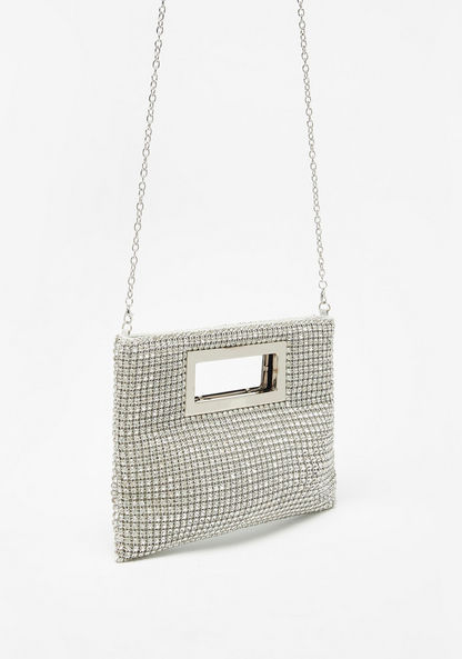 Celeste Studded Clutch with Chain Strap