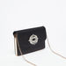 Celeste Embellished Clutch with Detachable Chain Strap and Flap Closure-Wallets & Clutches-thumbnail-1