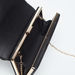 Celeste Embellished Clutch with Detachable Chain Strap and Flap Closure-Wallets & Clutches-thumbnail-3