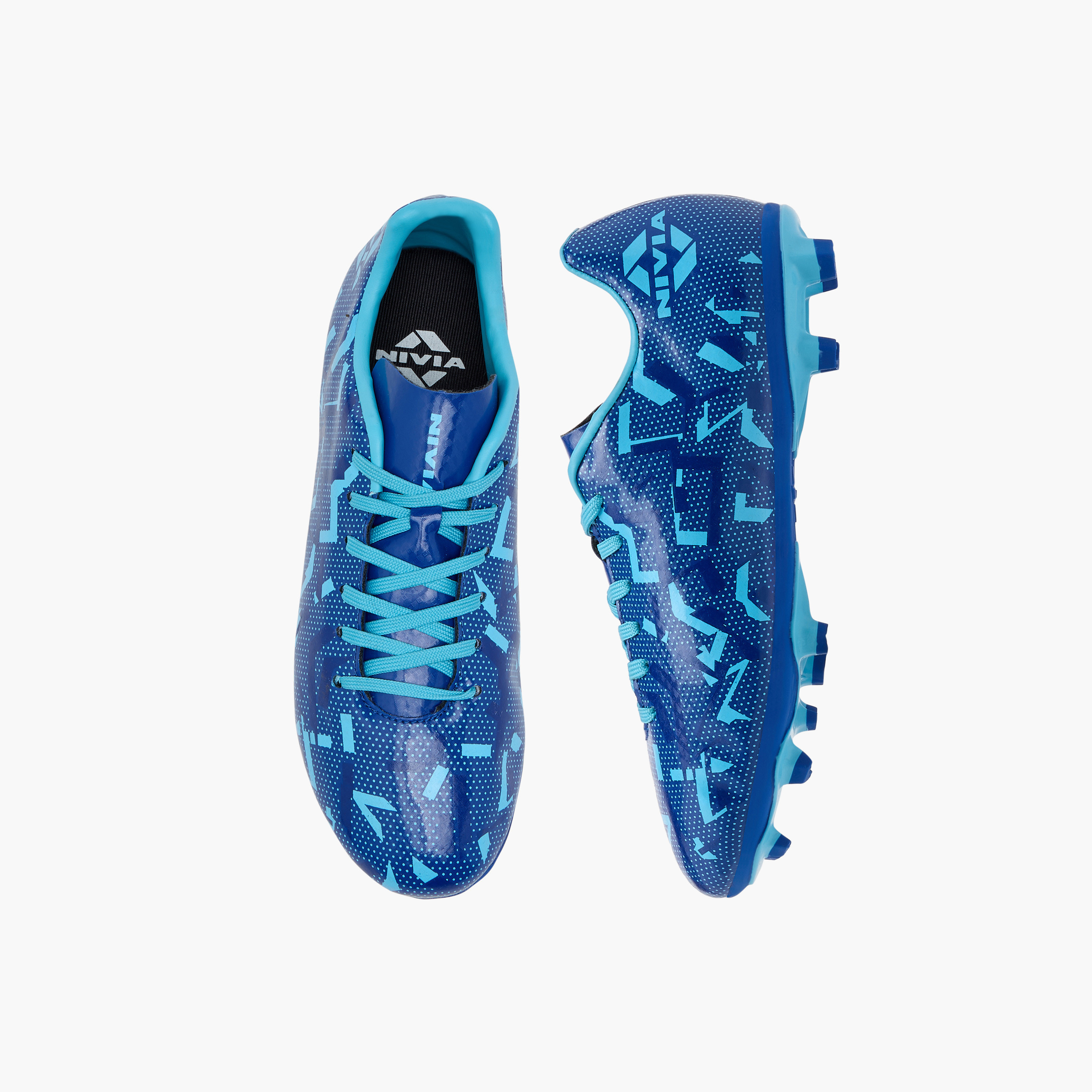 حذاء كرة القدم من نيفيا انكاونتر10.0 للأطفال أزرق ملكي-sports-gear-football-shoes-firmground-image-1