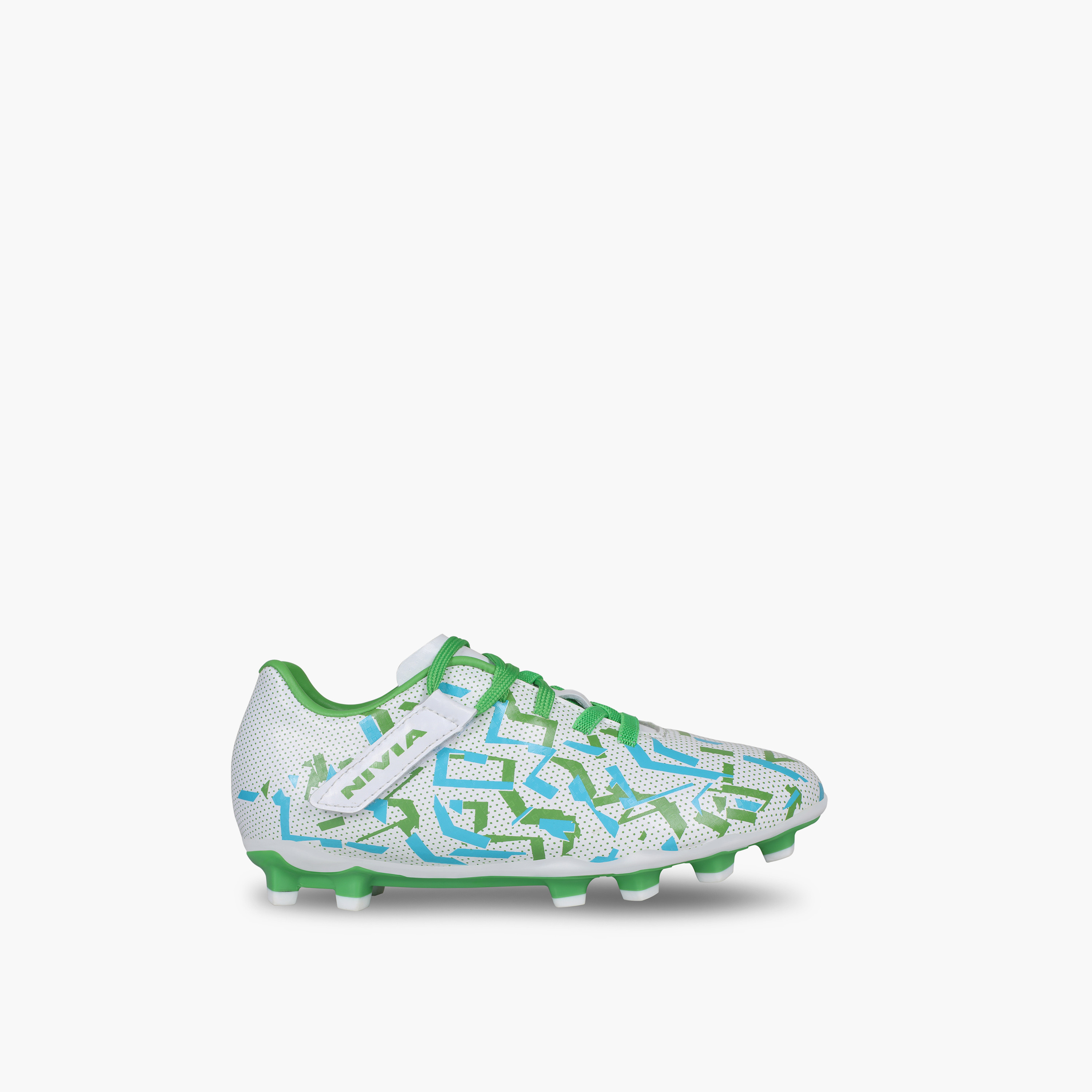 حذاء كرة قدم بنعل مبطّن ورباط إنتركاونتر 10.0 للأطفال من نيفيا-sports-gear-football-shoes-firmground-image-4