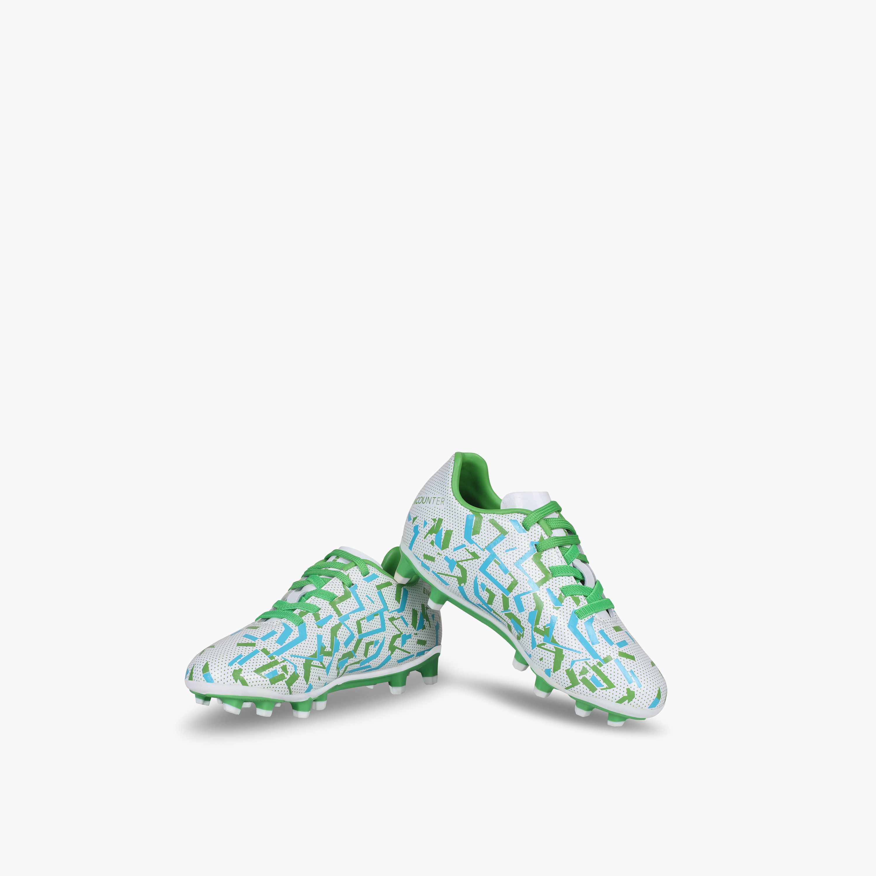 حذاء كرة قدم بنعل مبطّن ورباط إنتركاونتر 10.0 للأطفال من نيفيا-sports-gear-football-shoes-firmground-image-6