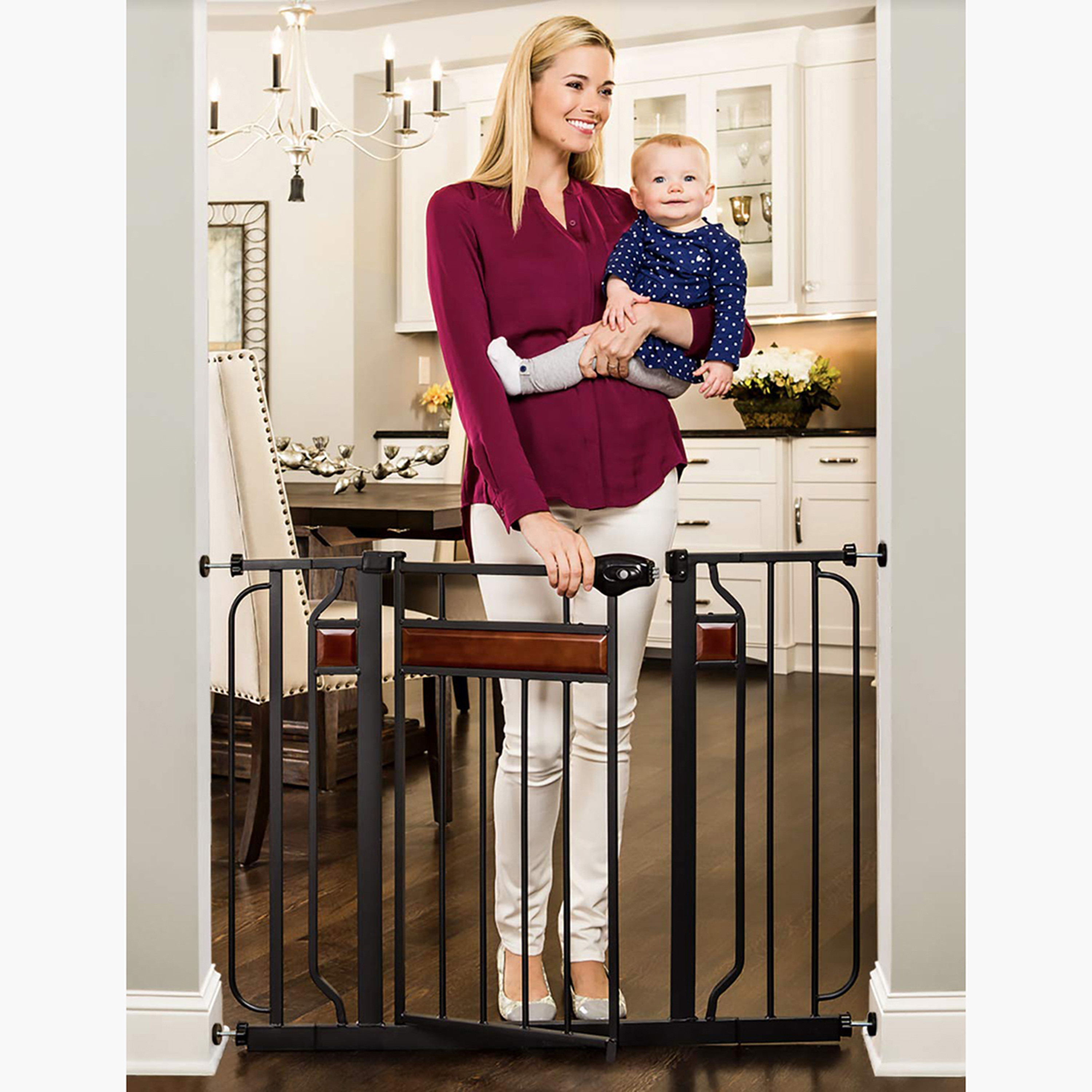 Buy Regalo Home Accents Extra Wide Walk Through Baby Gate for Babies Online in Qatar Centrepoint