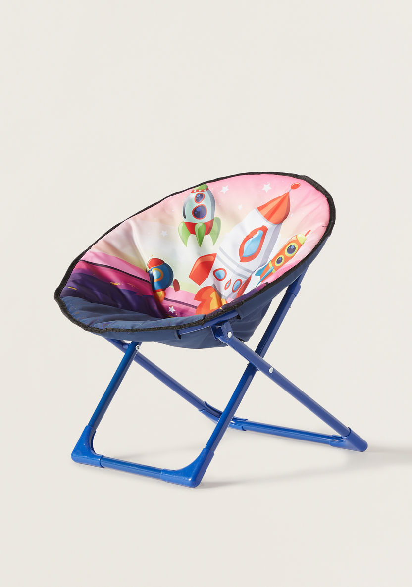 Na! Na! Na! Surprise Space Print Moon Chair-Chairs and Tables-image-1