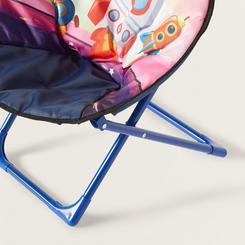 Na! Na! Na! Surprise Space Print Moon Chair-Chairs and Tables-image-2