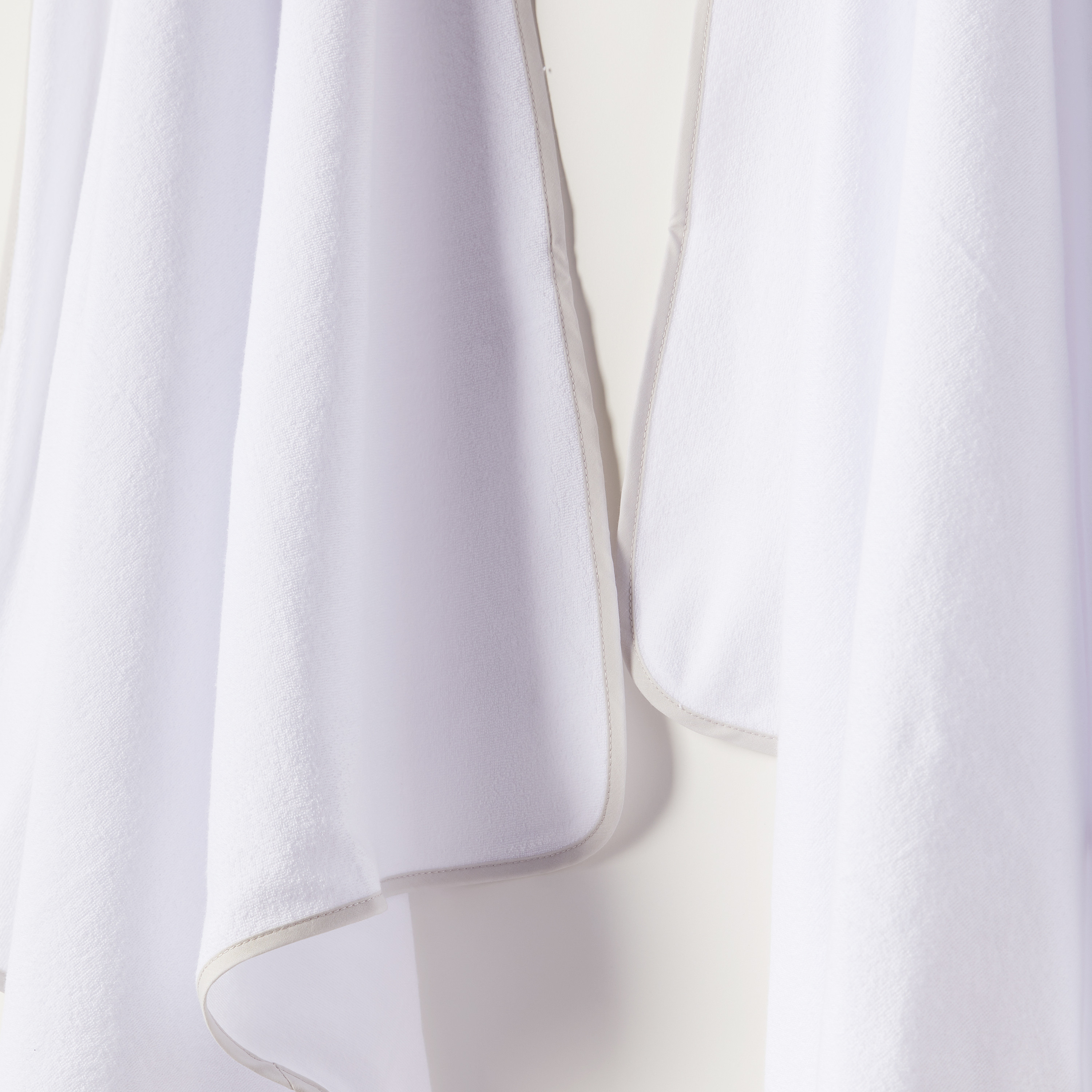 Juniors 3-Piece Clouds Print Towel Set with Hood and Embroidery Detail - 76x76 cms-baby-bathandcare-towels-image-5