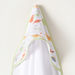 Juniors 3-Piece Dinosaur Print Towel Set with Hood and Embroidery Detail - 76x76 cms-Towels and Flannels-thumbnail-3