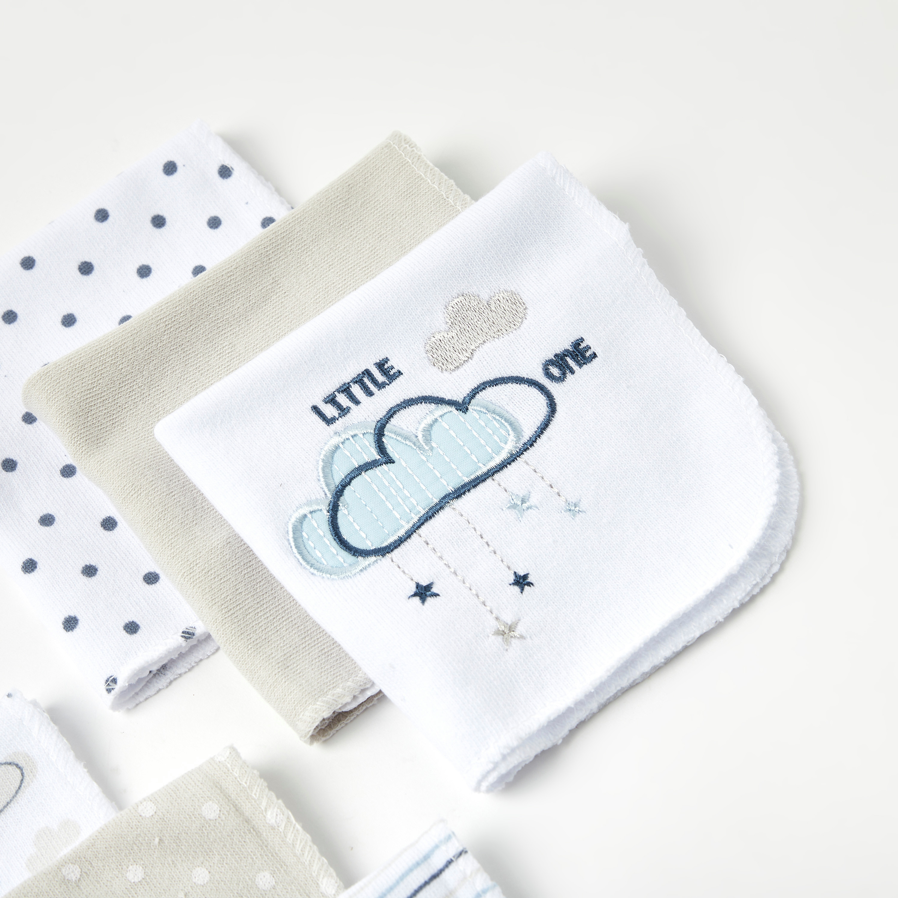 Juniors Printed Washcloth - Set of 6-baby-bathandcare-towels-image-2