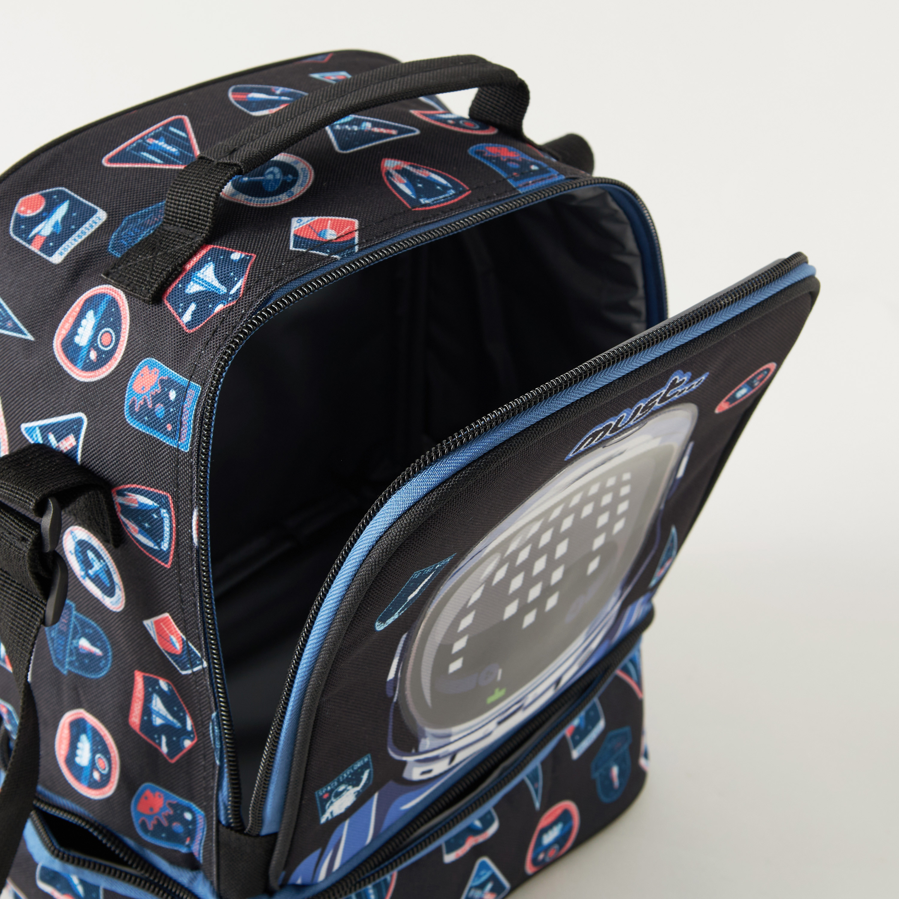 MUST Astronaut Print Lunch Bag with Adjustable Strap-school-lunchessentials-lunchbags-image-5