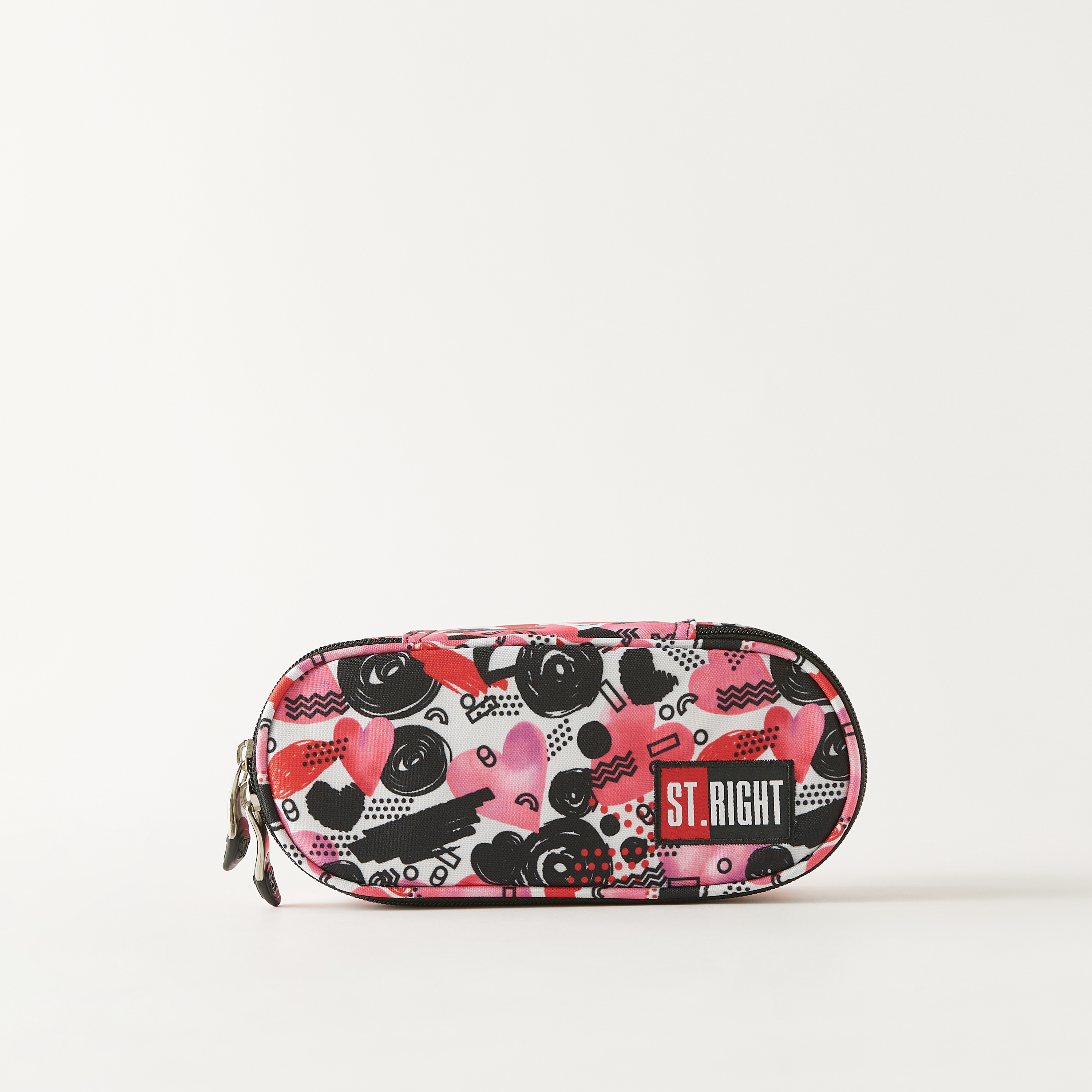 St.Right Printed Pencil Case with Zip Closure-school-stationery-pencilcases-image-1