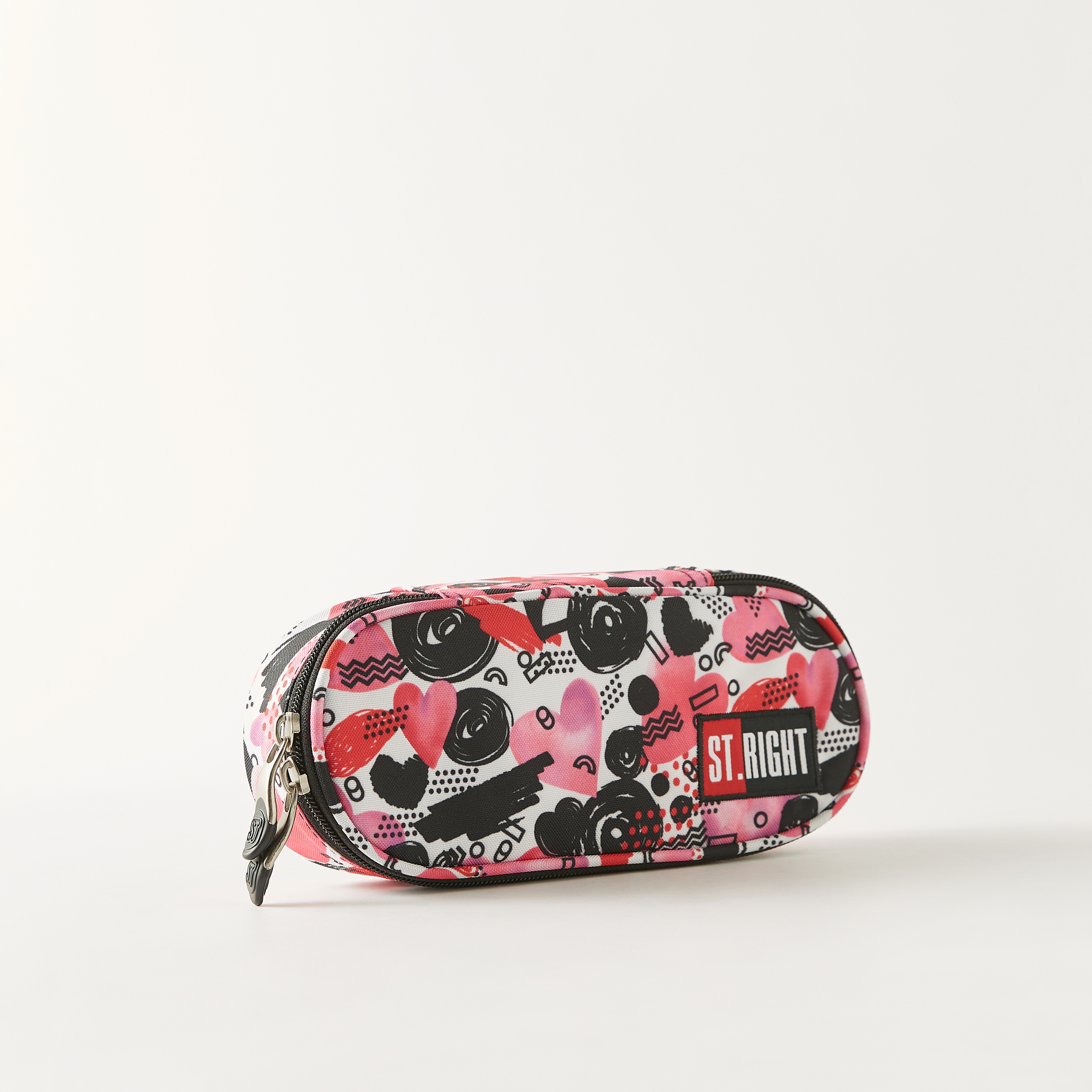 St.Right Printed Pencil Case with Zip Closure-school-stationery-pencilcases-image-2
