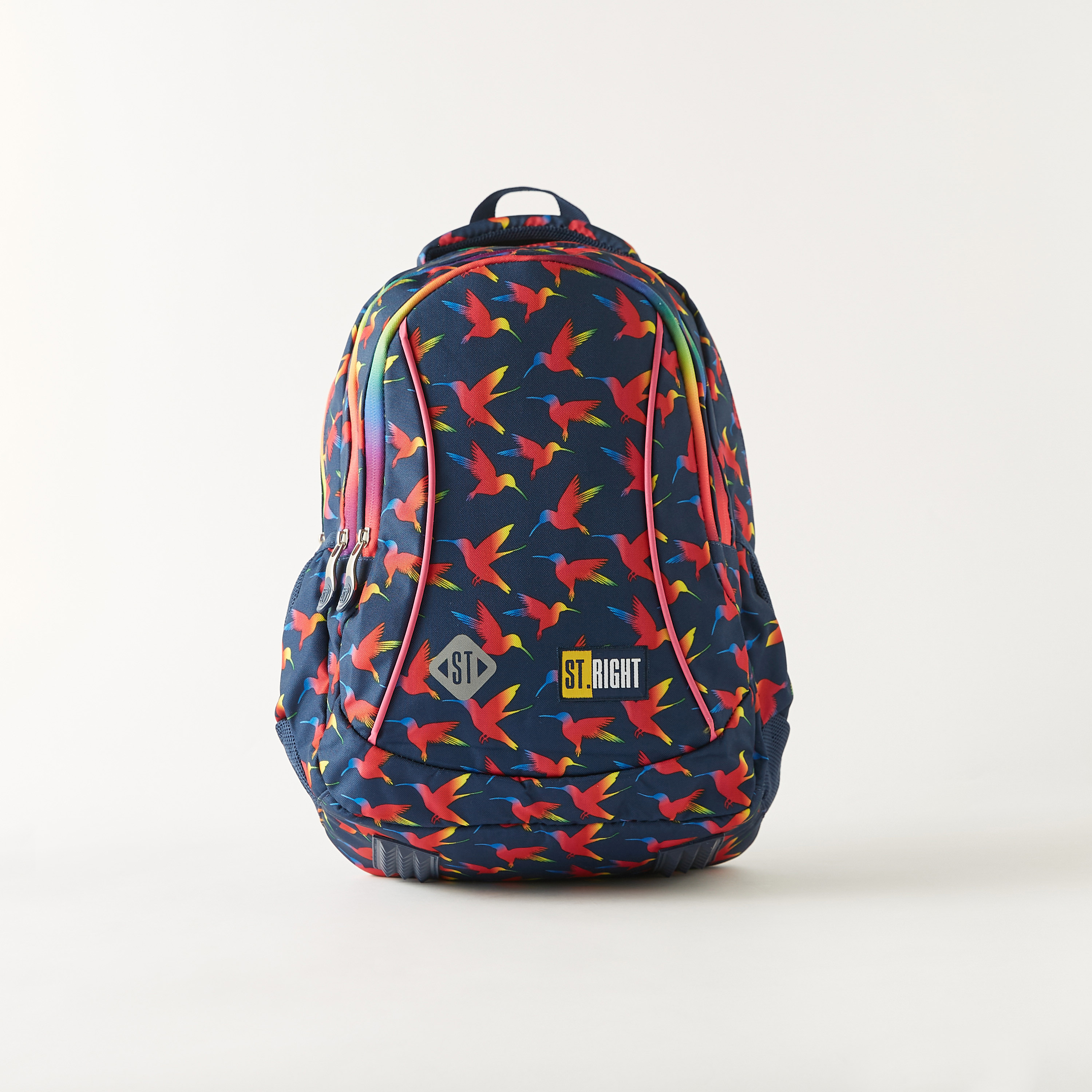 Bird shop print backpack