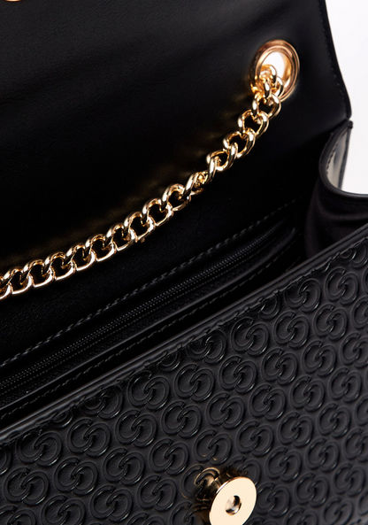 Celeste Textured Crossbody Bag with Chain Strap-Women%27s Handbags-image-6