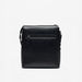 Duchini Textured Crossbody Bag with Adjustable Sling and Zip Closure-Men%27s Handbags-thumbnail-3