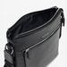 Duchini Textured Crossbody Bag with Adjustable Sling and Zip Closure-Men%27s Handbags-thumbnail-4