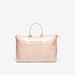 Celeste Textured Duffle Bag with Handles and Zip Closure-Women%27s Handbags-thumbnailMobile-0