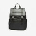 Lee Cooper Solid Backpack with Adjustable Straps-Men%27s Backpacks-thumbnailMobile-0