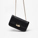 Celeste Solid Crossbody with Chain Strap and Magnetic Closure-Women%27s Handbags-thumbnailMobile-2