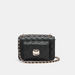 Celeste Quilted Crossbody Bag with Chain Strap and Metallic Accent-Women%27s Handbags-thumbnail-0