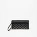 Celeste Embellished Clutch with Detachable Chain Strap and Flap Closure-Wallets and Clutches-thumbnail-0