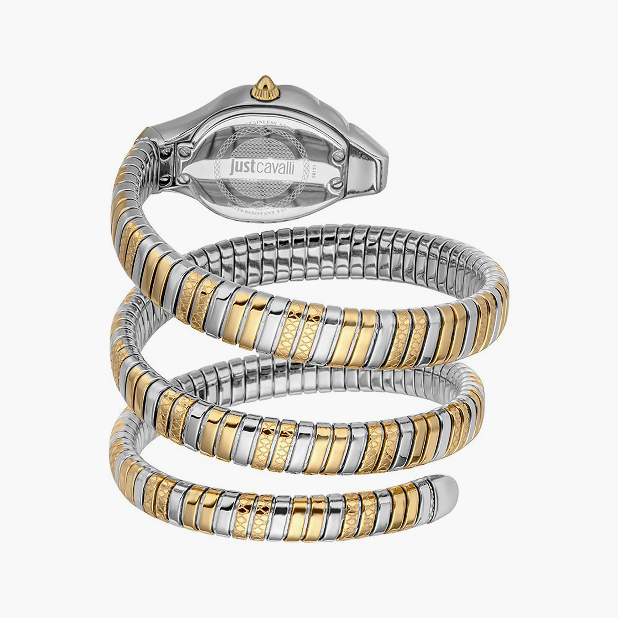 ساعة جست كافالي للنساء بتصميم سيربنت ومينا لؤلؤية انالوج - JC1L193M0055-women-watchesandjewellery-watches-image-3