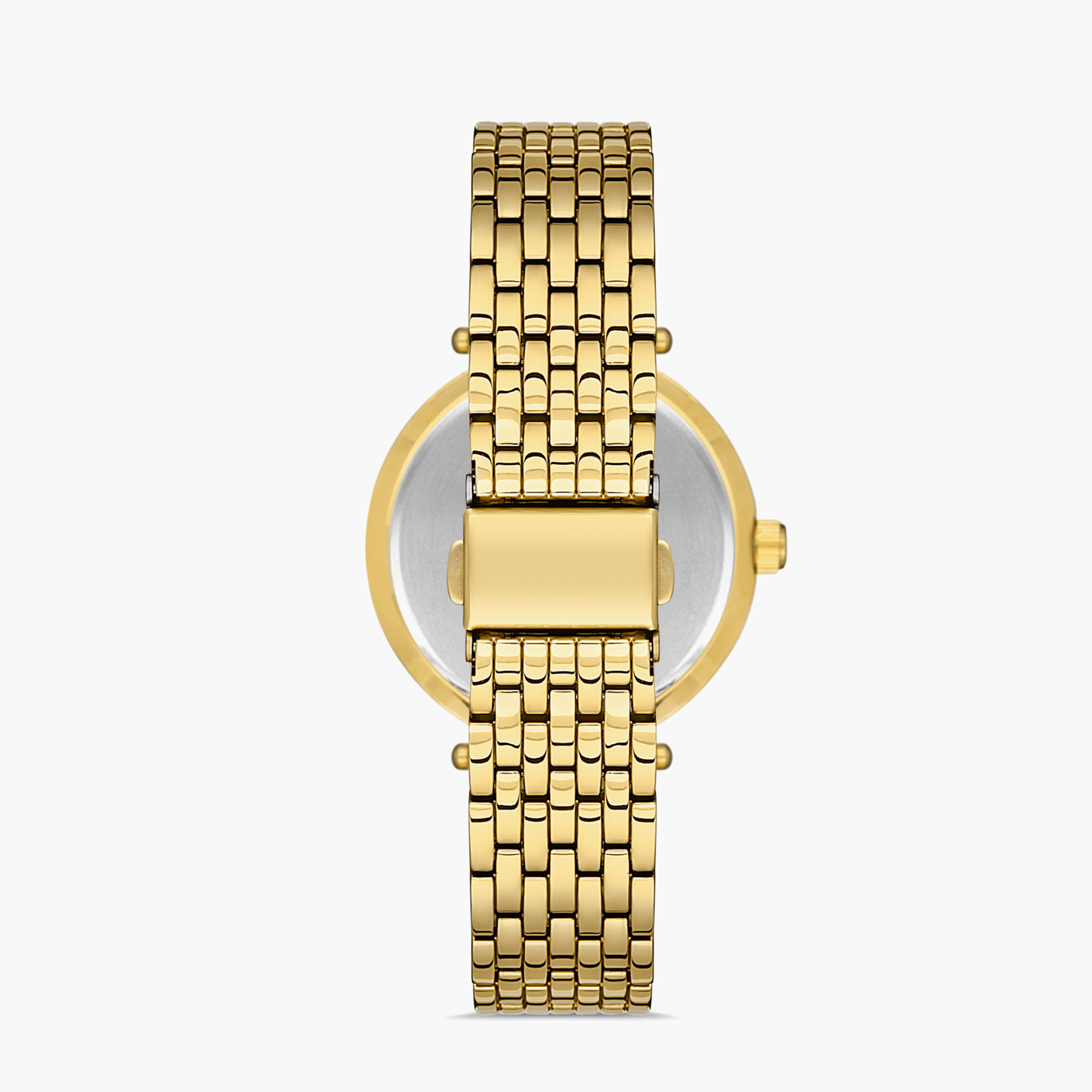 Omax Women Black Dial Analog Watch with Gold Strap - 00JSS010Q002 | 32 MM-women-watchesandjewellery-watches-image-3