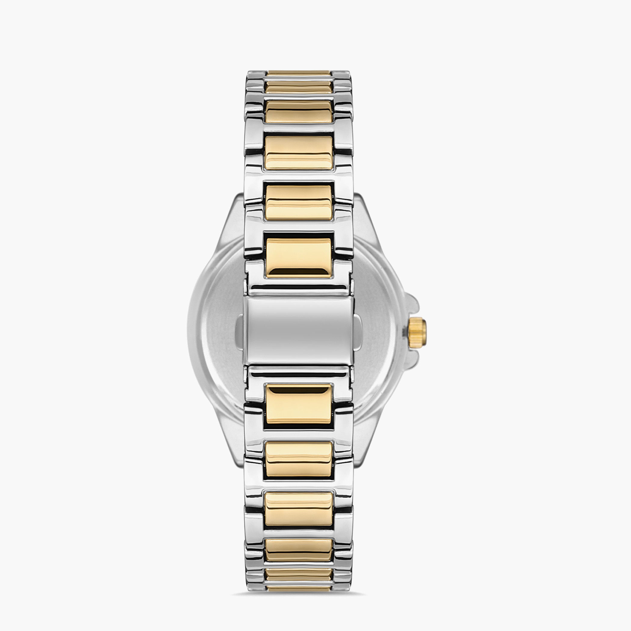  00JSS012N001 - ساعة انالوج من اوماكس للنساء بمينا ذهبي مع سوار فضي وذهبي -women-watchesandjewellery-watches-image-3
