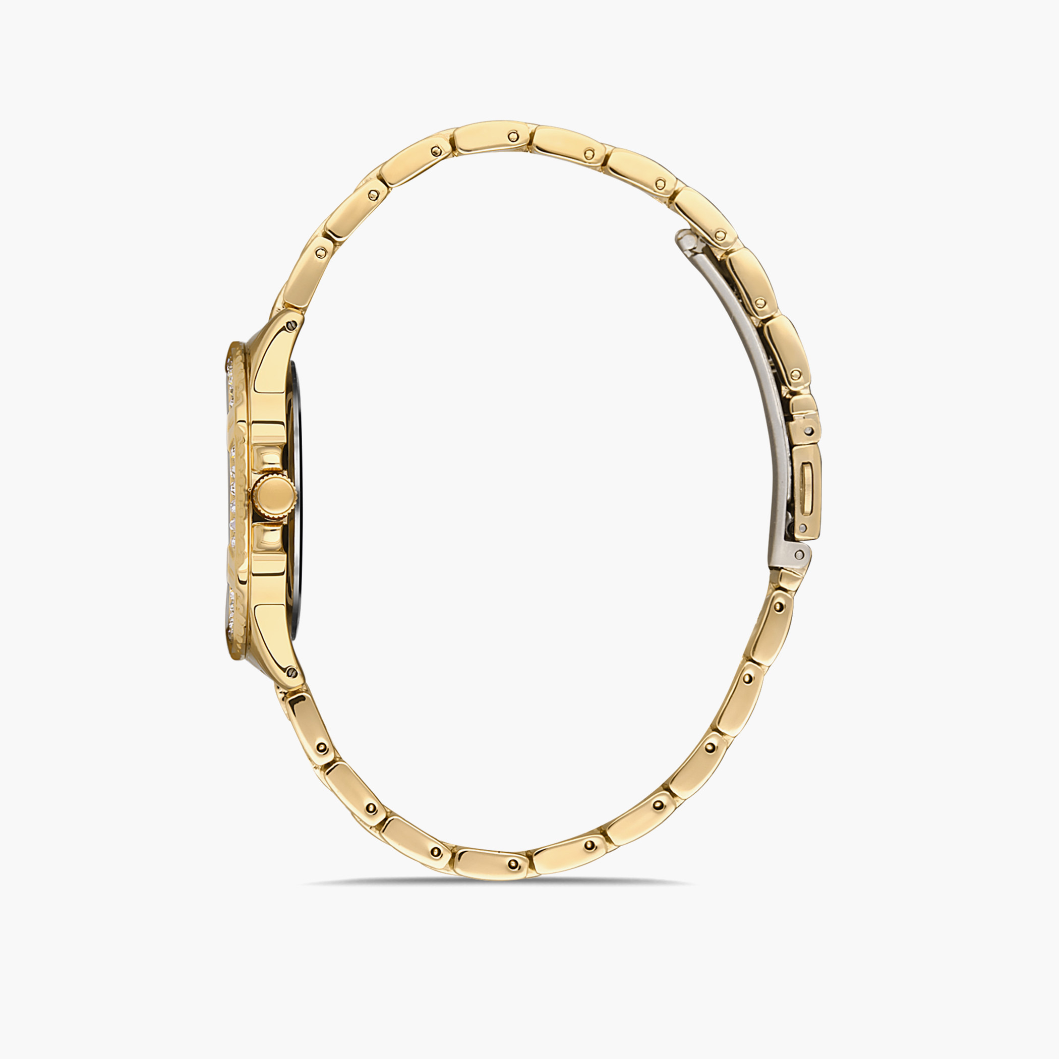  00JSS012Q008 - ساعة انالوج من اوماكس للنساء بمينا أبیض مع سوار ذهبي -women-watchesandjewellery-watches-image-2