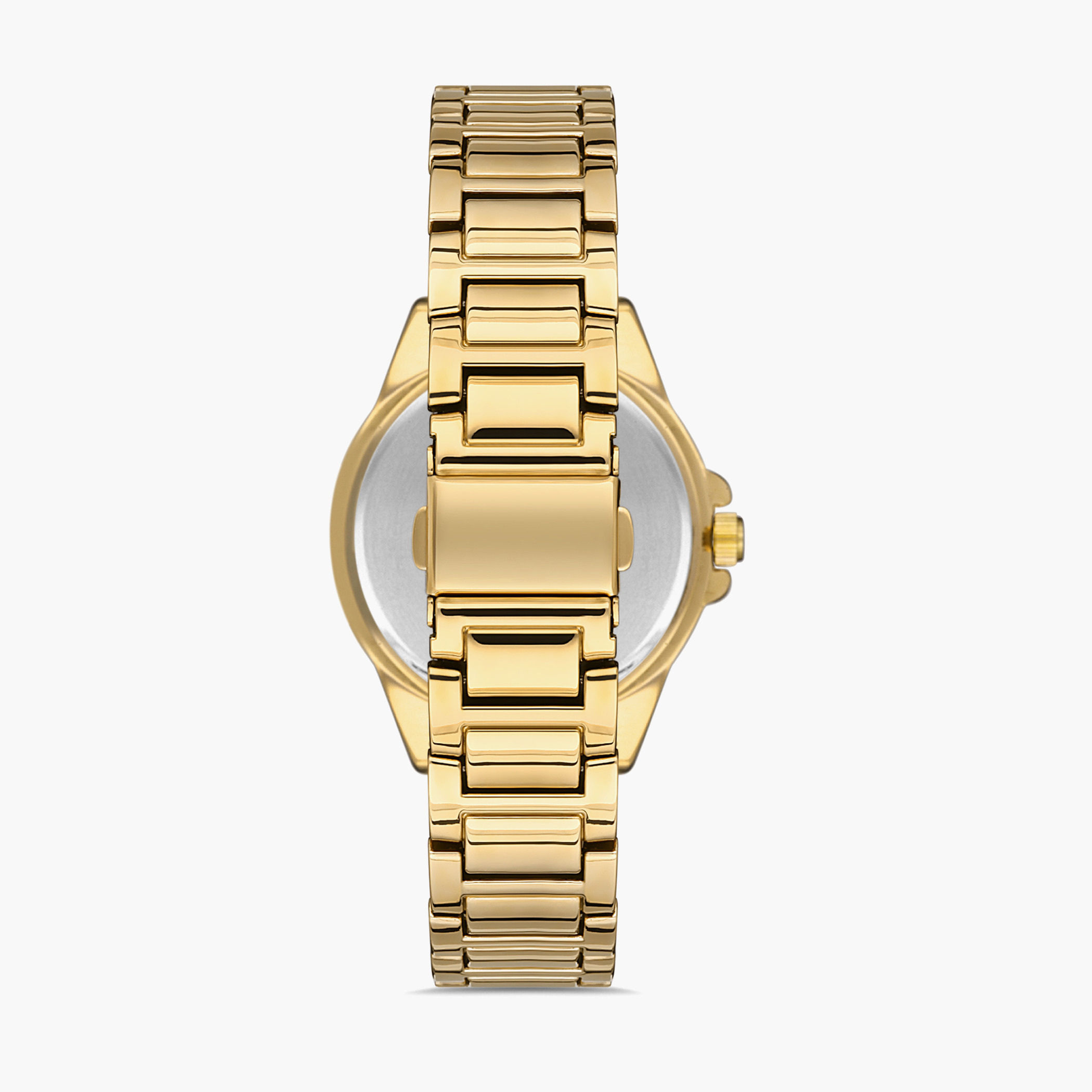  00JSS012Q008 - ساعة انالوج من اوماكس للنساء بمينا أبیض مع سوار ذهبي -women-watchesandjewellery-watches-image-3