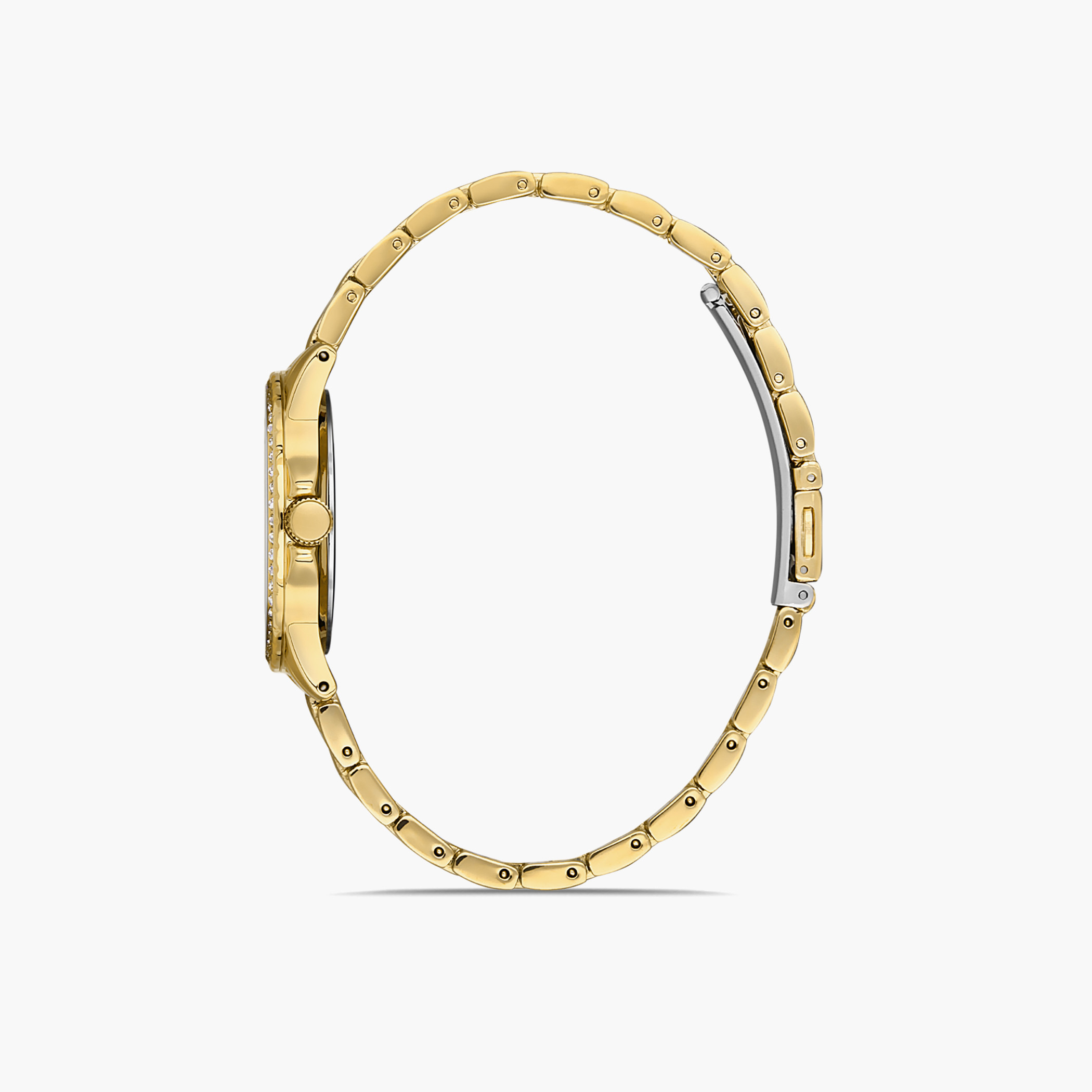 Omax Women White Dial Analog Watch with Gold Strap - 00JSS014Q008-women-watchesandjewellery-watches-image-2