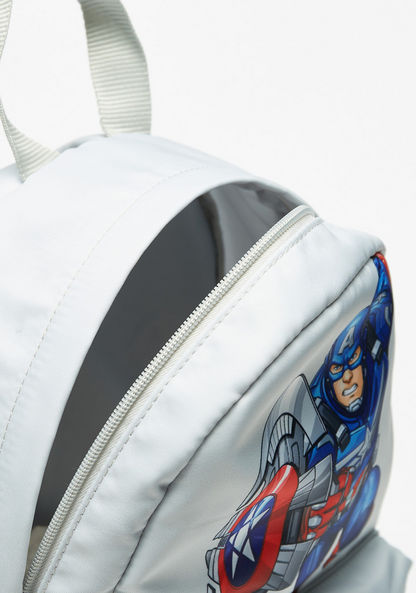 Marvel Captain America Print Backpack-Boy%27s Backpacks-image-2