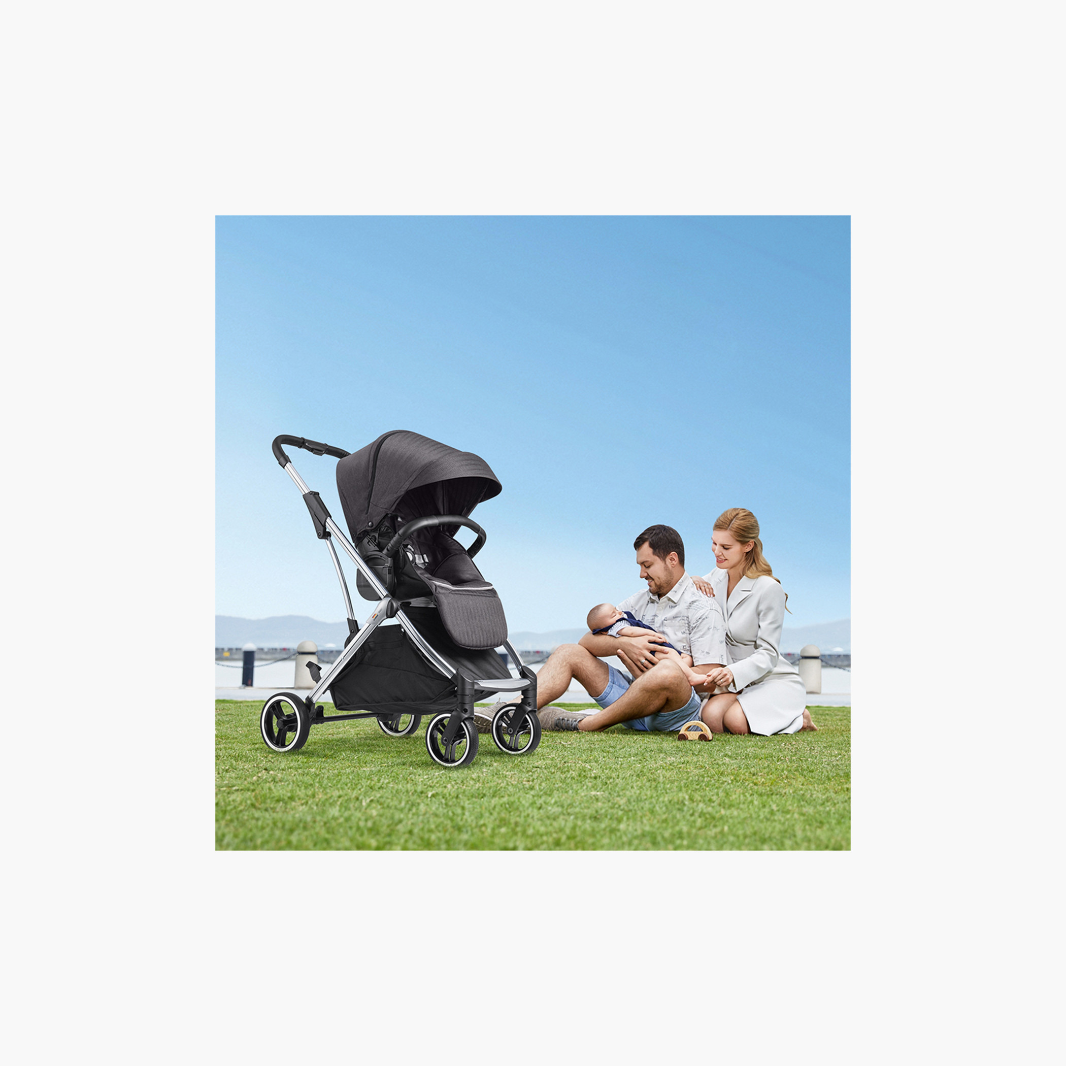 GOKKE Reversible Baby Stroller with Canopy-baby-gear-strollersandprams-strollers-image-7