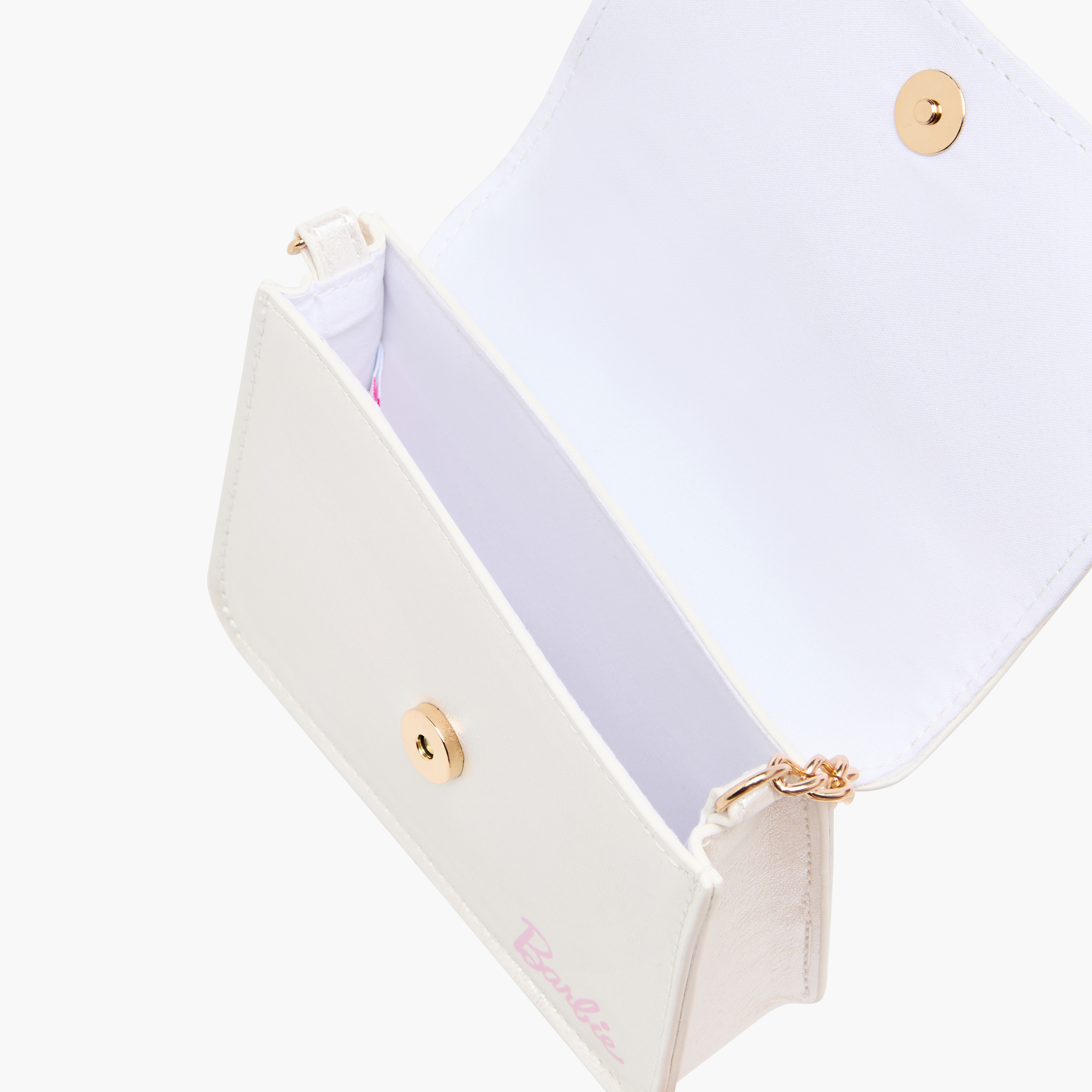 شنطة كروس باربي مزينة بفيونكة مع مقبض مزين باللؤلؤ-girls-accessories-bags-image-7