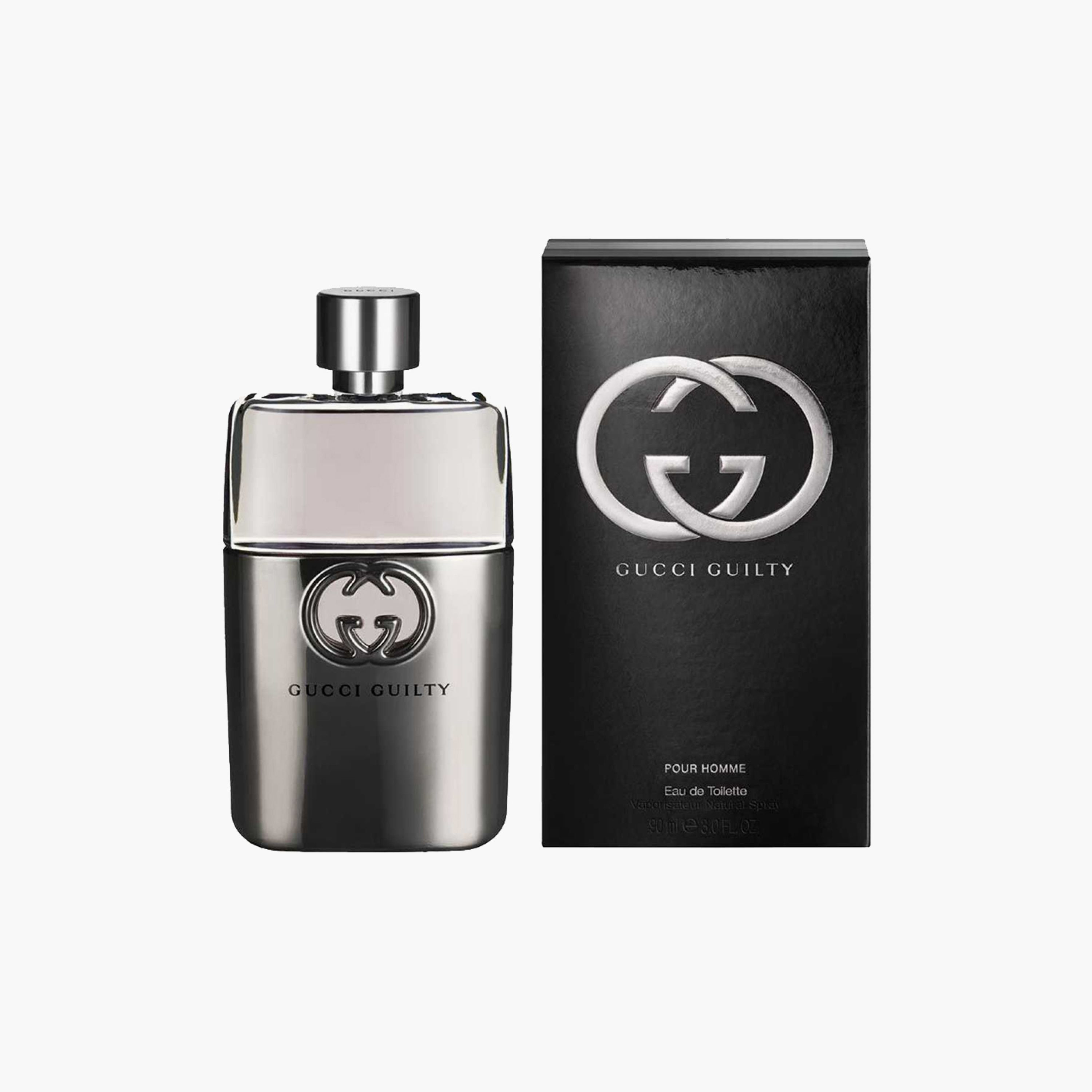 Gucci Guilty Pour Homme Eau De Toilette Spray for Men - 90 ml-beautyandpersonalcare-fragrance-men-image-1