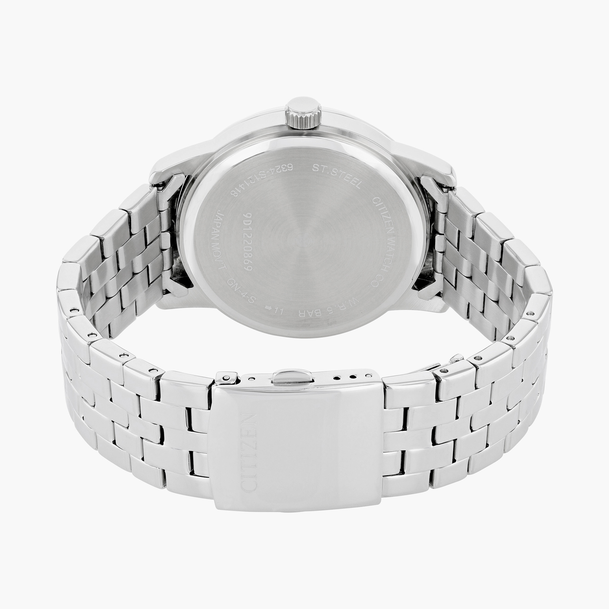 Citizen Quartz Moonphase Men Silver Dial Analog Watch with Blue Strap - AK5000-03A-men-watchesandjewellery-watches-image-3