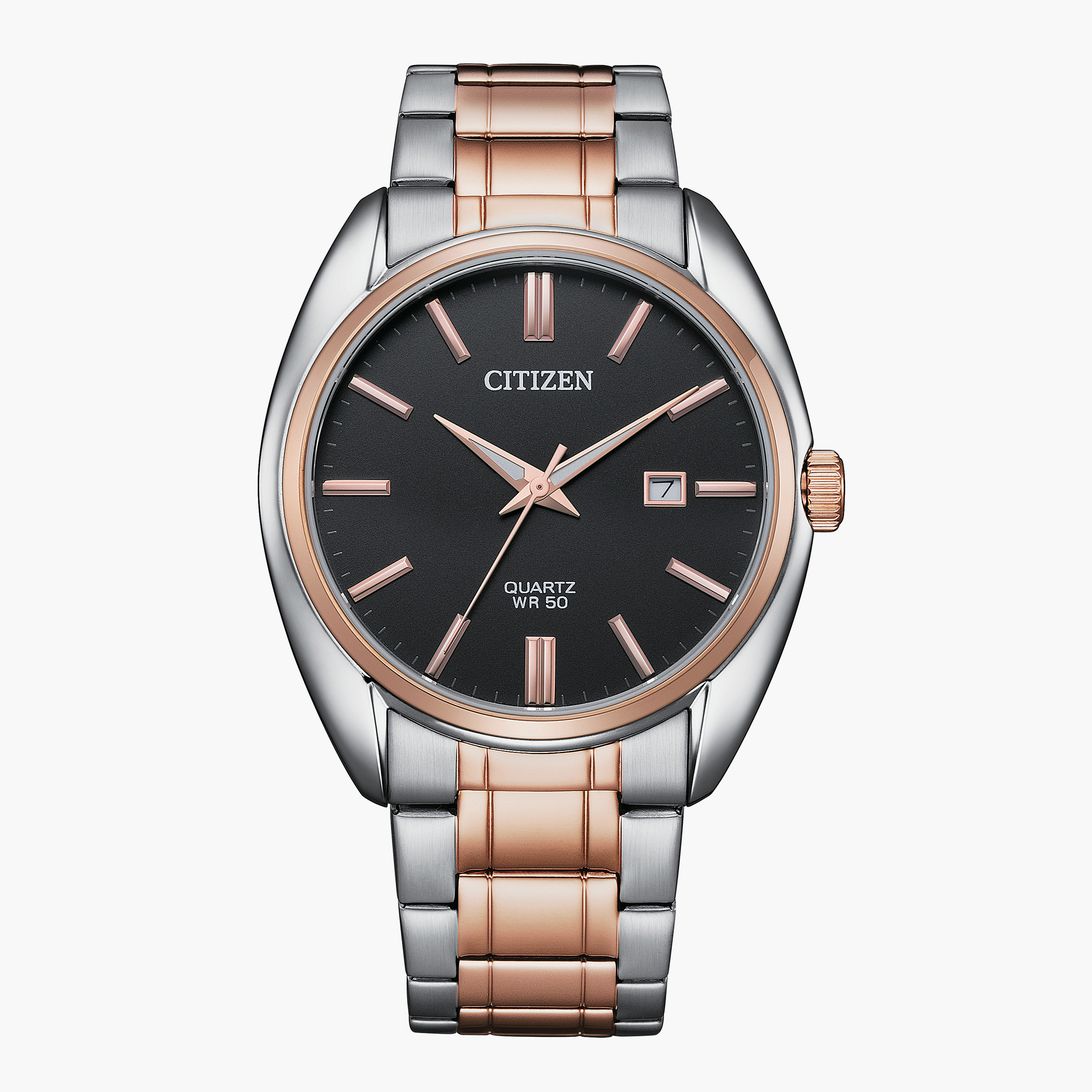 Citizen watch men's deals silver and gold