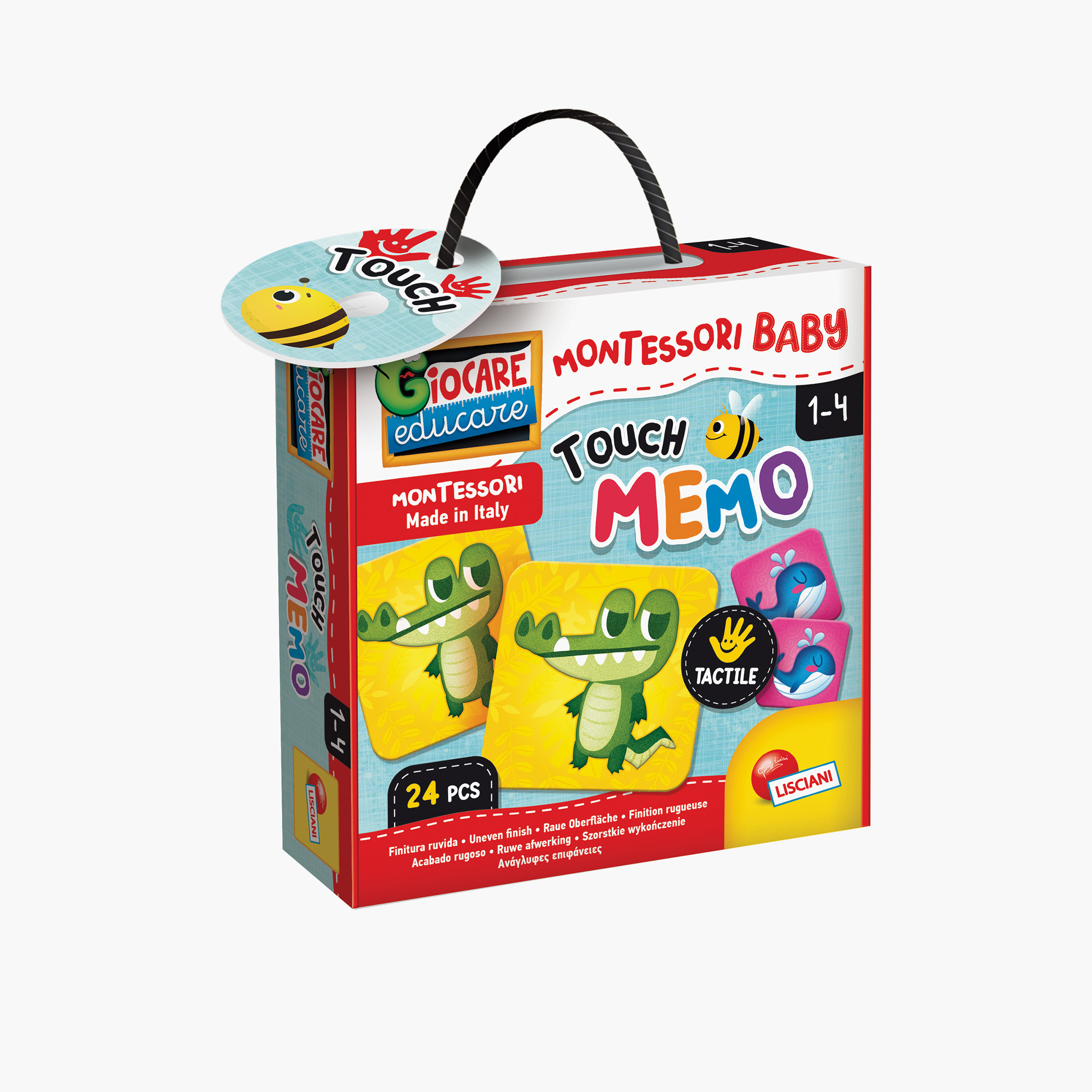 مجموعة ألعاب مونتيسوري للأطفال من جيوكير إديوكير - 24  قطعة-toys-babyandtoddlertoys-learningtoys-image-1