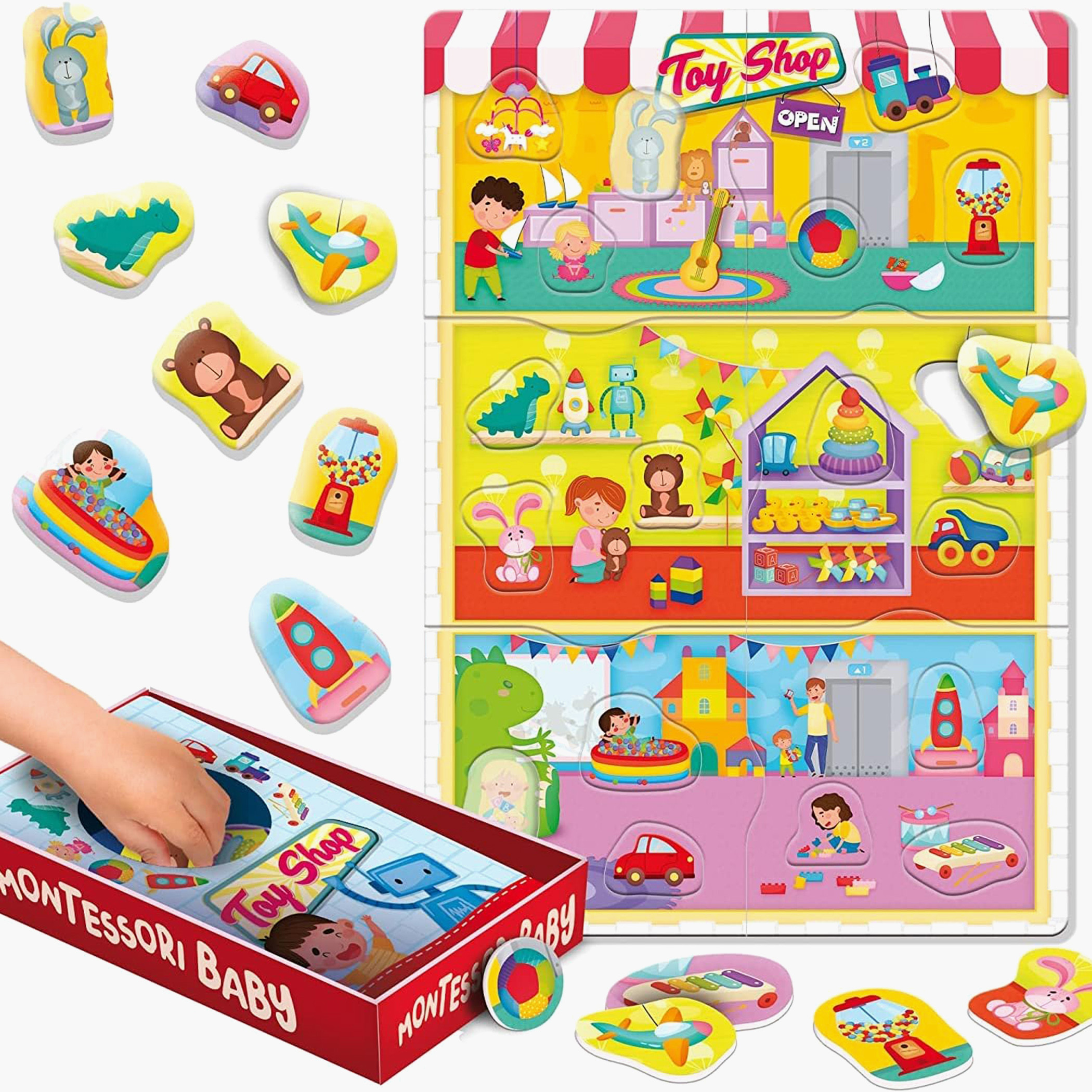 مجموعة ألعاب متجر ألعاب الأطفال مونتيسوري من جيوكير إديوكير-toys-babyandtoddlertoys-learningtoys-image-2