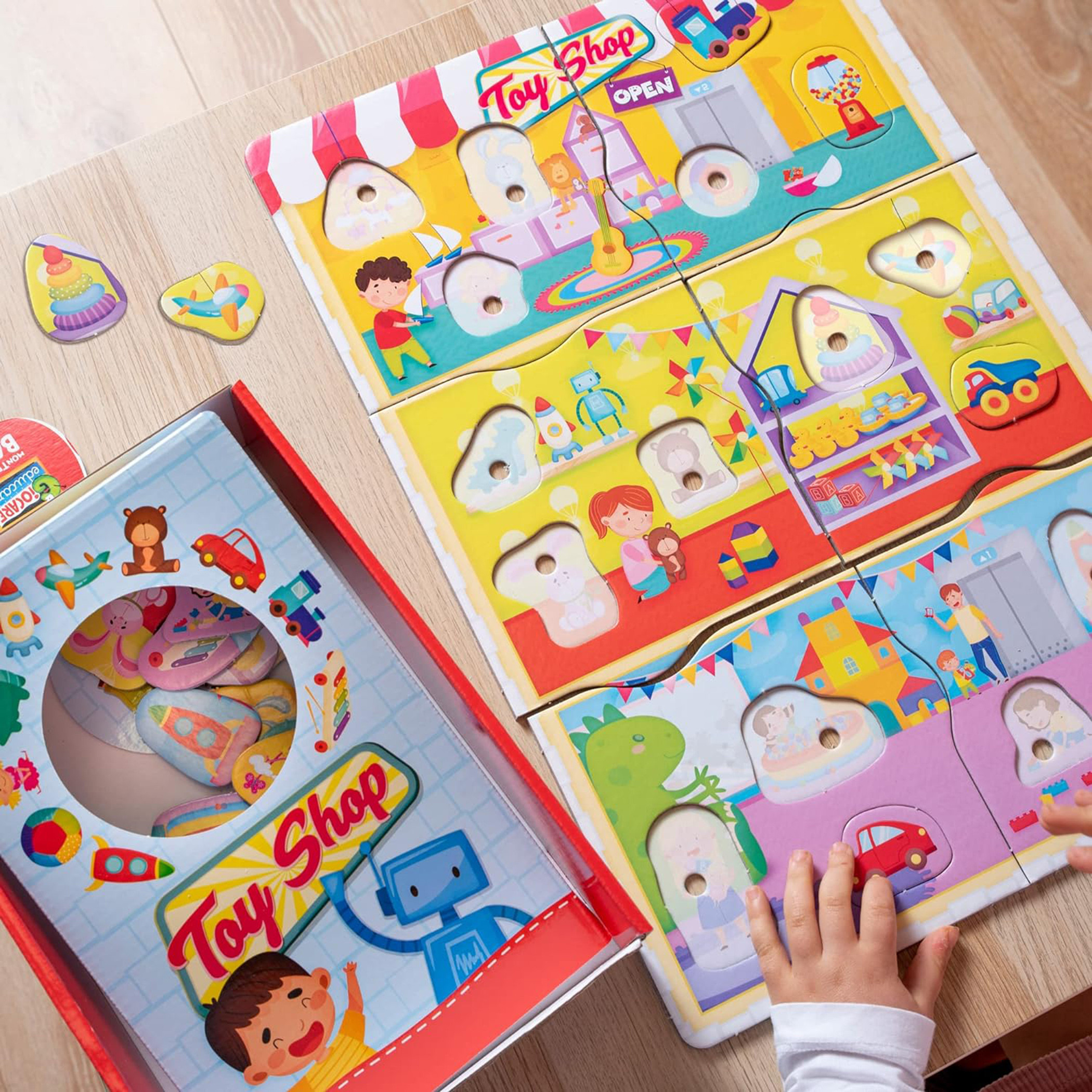 مجموعة ألعاب متجر ألعاب الأطفال مونتيسوري من جيوكير إديوكير-toys-babyandtoddlertoys-learningtoys-image-3