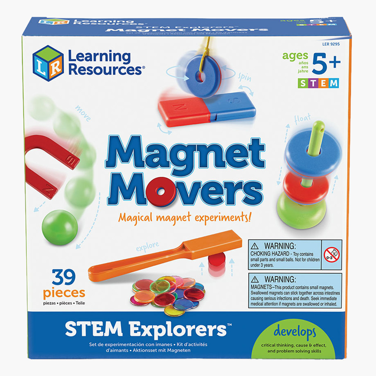 Buy Learning Resources 39-Piece STEM Explorers Magnet Movers Game