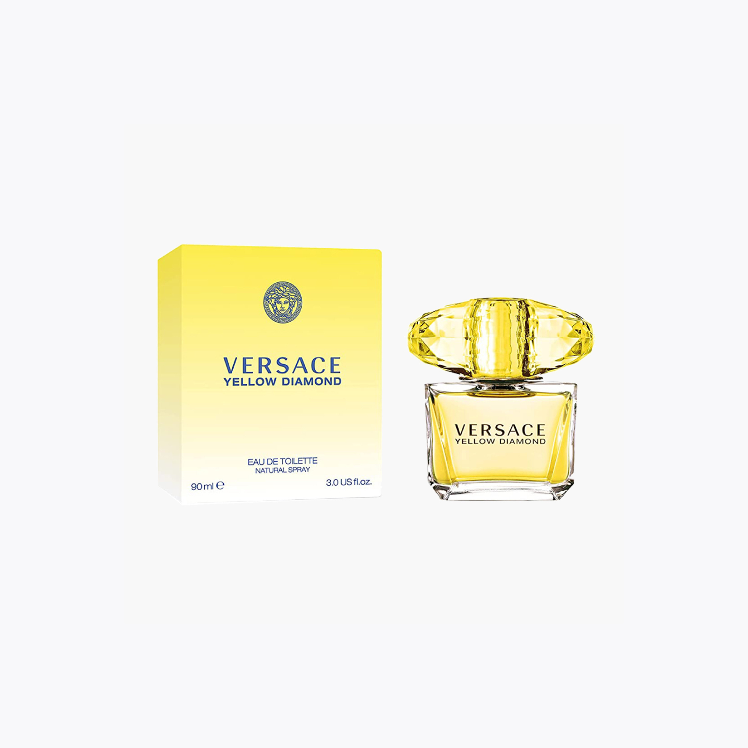 Versace Women's Yellow Diamond Eau De Toilette Spray - 90 ml-beautyandpersonalcare-fragrance-women-image-1