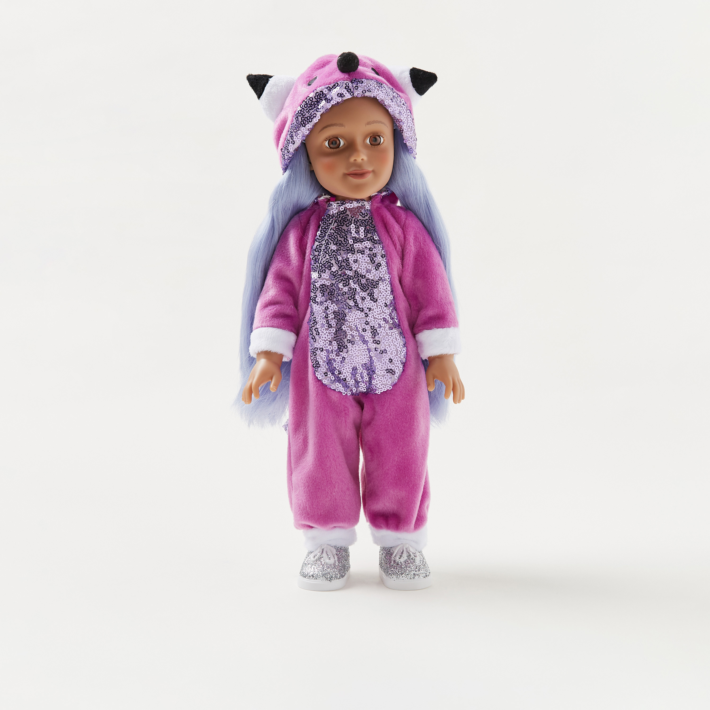 I'm A WOW Jamie the Arctic Fox Doll - 14 inches-toys-dollsandplaysets-dolls-image-1