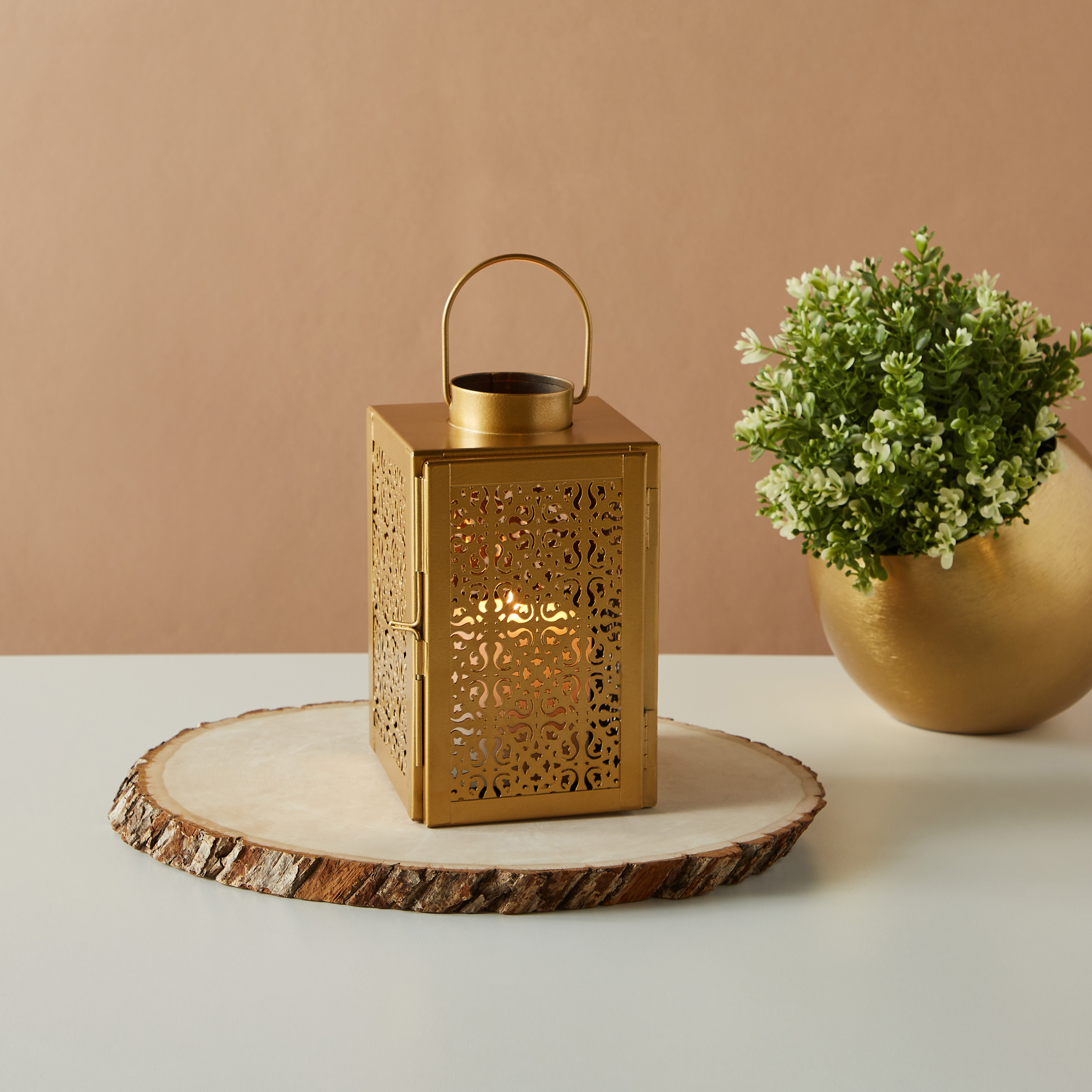 Cutwork metal deals lantern