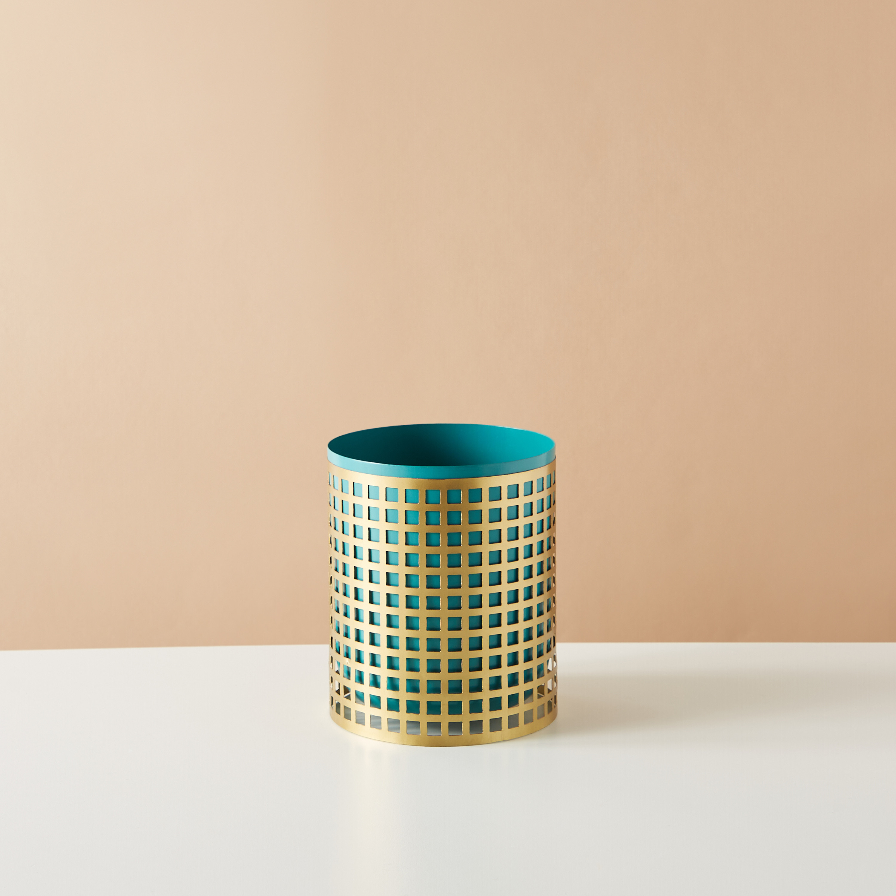 Metallic Candleholder Vase-household-decor-candleholdersandlanterns-image-2