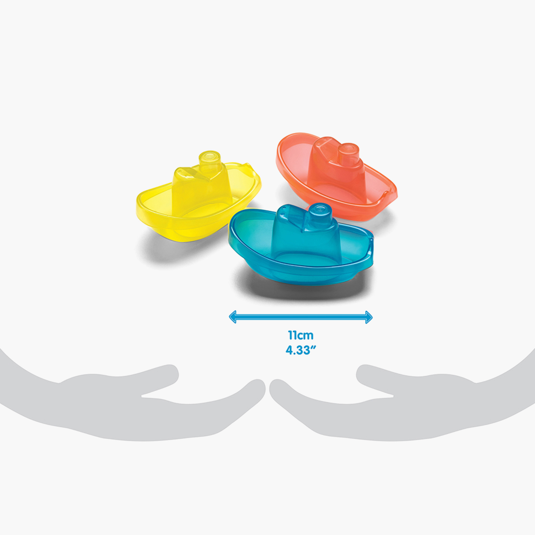 Playgro 3-Piece Baby Boat Bath Toy Set-toys-babyandtoddlertoys-bathtoys-image-2